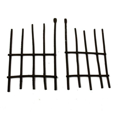 Cancello in ferro 8 cm Elemento per Casette Presepe 86981