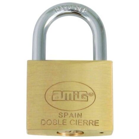 CANDADO 2-30 LATON MATE (D) - AMIG