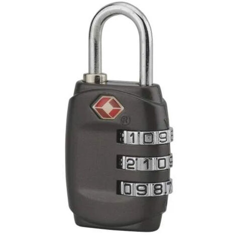 Candado 30 con la combinación TSA 3 anillos