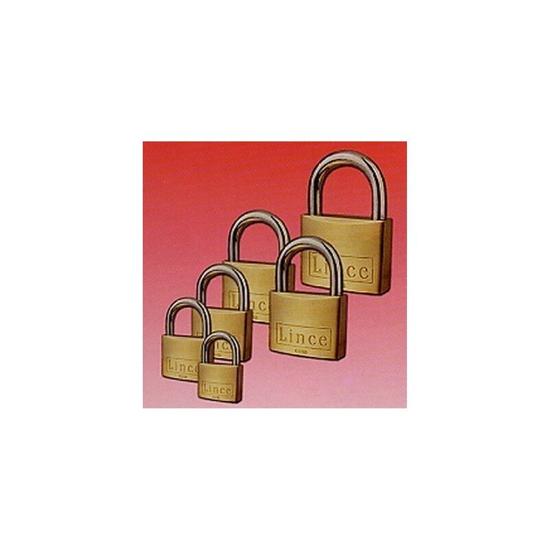 

Candado Seguridad 30Mm Arco Corto Llave Nº 3380 Laton Lince