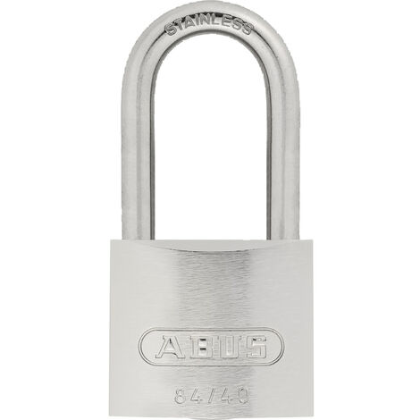 CANDADO 84IB ARCO LARGO ACERO INOX BLISTER