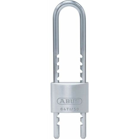 Candado - ABUS - 64TI/50HB60-150 B/DFNLI Titalium - Cuerpo de aluminio - Llave paracentric