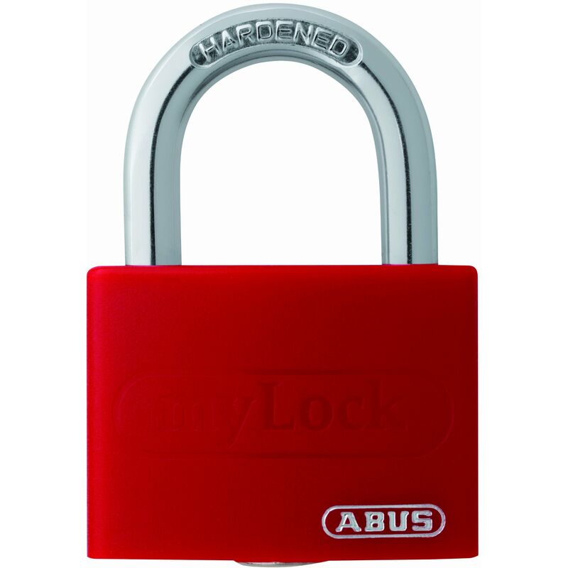 Image of 499401 - T65AL/40REDKA6401 Candado My Lock aluminio 40 mm Rojo llaves iguales - Abus