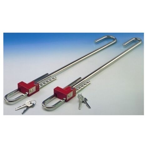 Candado Antirrobo Coche Arco Ø10Mm Ancho Niquelado 06502 Fac