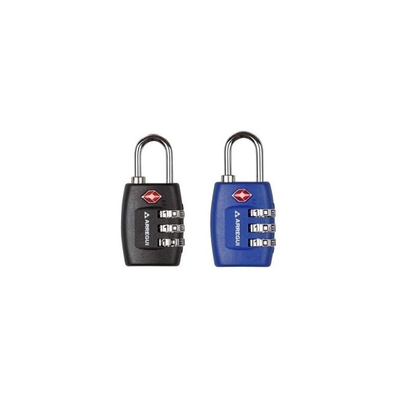 

Candado Seguridad 26Mm Arco Corto Sistema Tsa Aluminio Arregui