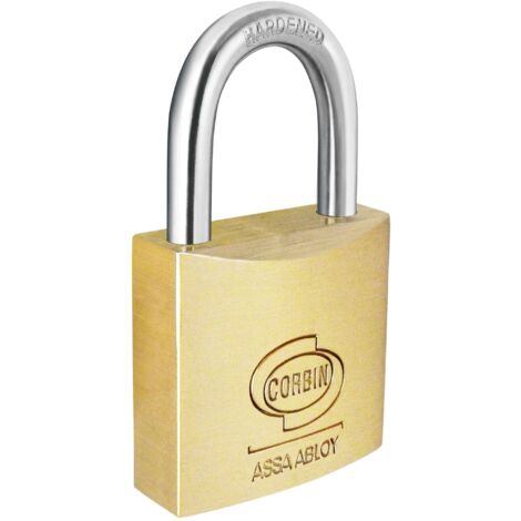 Candado Arco Estándar, Llaves Iguales, 20 mm  Corbin L-110-20-KA2