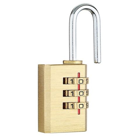 CANDADO COMB 3 NUM LATON - 21 MM