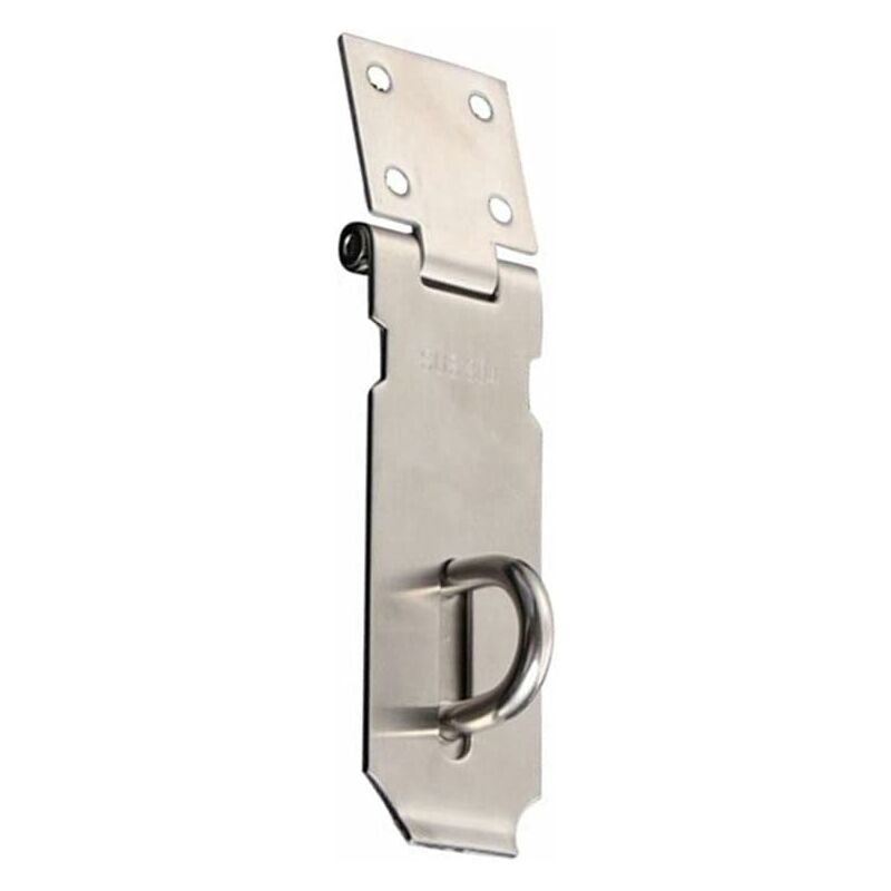 

Candado con pestillo Clip para puerta, acero inoxidable, 10,5 cm, color: plateado