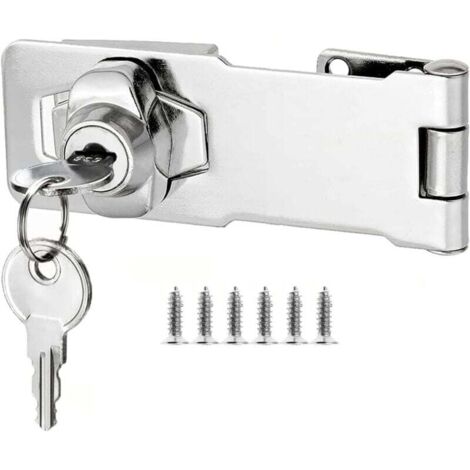 Candado con varias llaves, cerradura para cajón (8cm)