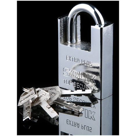 Candado de alta resistencia (60 mm) Candado de arco cerrado utilizado para garaje, cobertizo, almacenamiento, contraventanas, cadena, puerta, portón, caja de herramientas, contenedor - Candado de alta