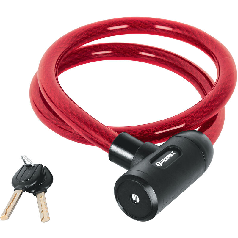 

Candado de cable con llave, 20 mm X 1.20 m