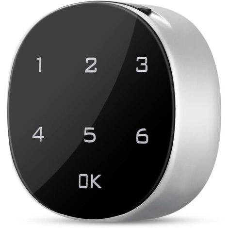 Candado de combinación digital con pantalla táctil, cerradura electrónica con código para armario, caja de herramientas, cajón, buzón y casillero escolar.