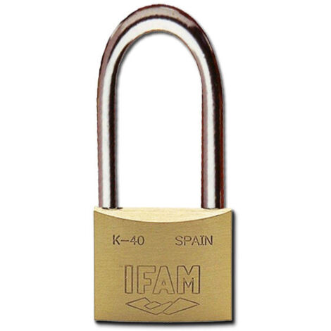 Candado de latón AEL K-30 extralargo IFAM