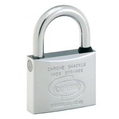Candado de llave CORBIN Euromarine 4 mm 25 mm Arco Acero Inoxidable Latón