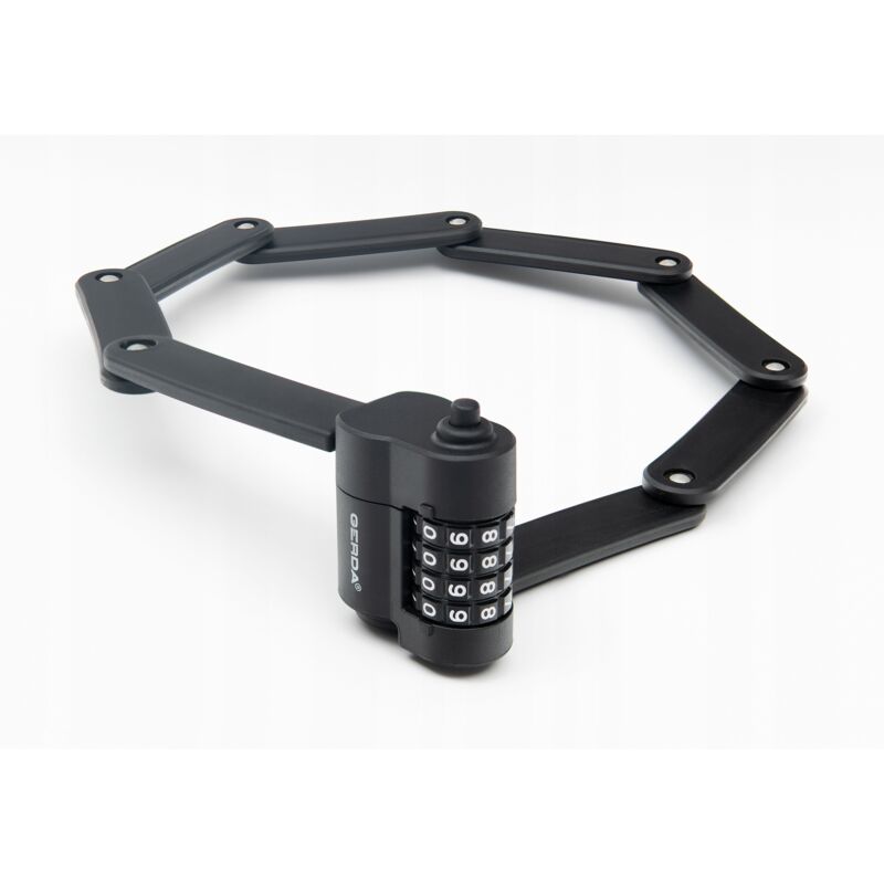 Candado de segmento Gerda FOLD COMBO SZYFR para scooters/bicicletas