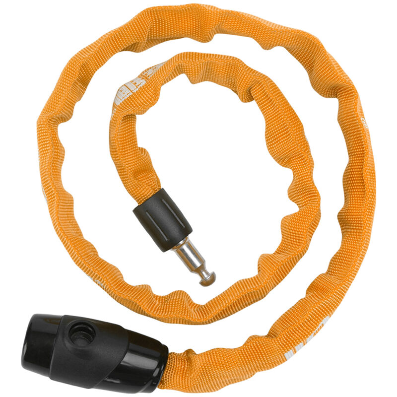 

Candado de seguridad para bicicleta, candado antirrobo para bicicleta, con candado de cadena para bicicleta con llave, candado de cable en espiral,