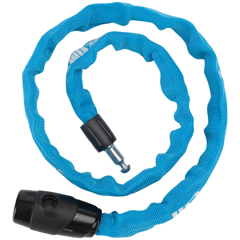 

Candado de seguridad para bicicleta, candado antirrobo para bicicleta, con candado de cadena para bicicleta con llave, candado de cable en espiral,