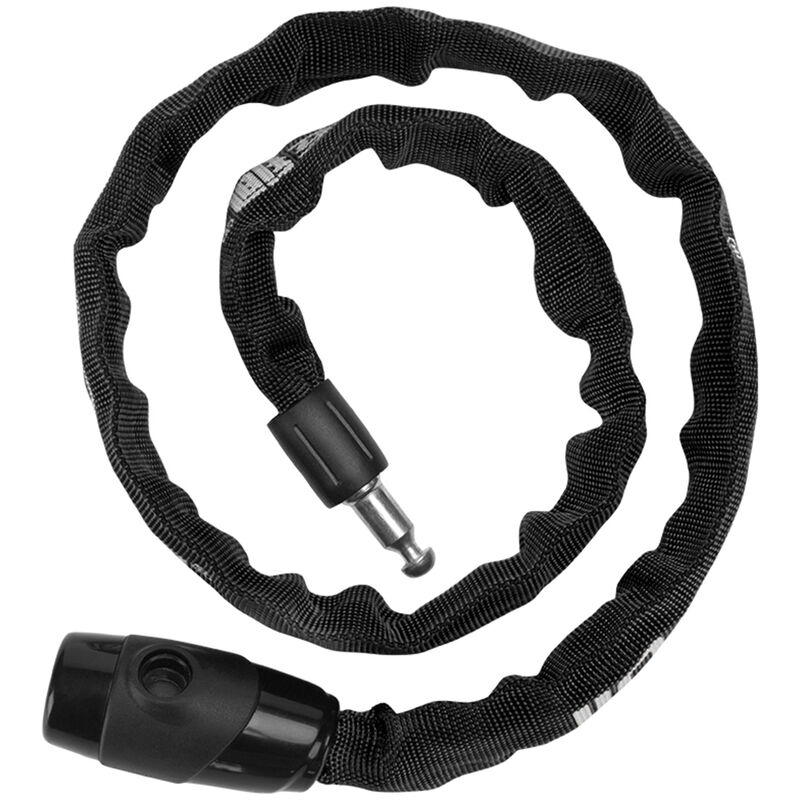 

Candado de seguridad para bicicleta, candado antirrobo para bicicleta, con candado de cadena para bicicleta con llave, candado de cable en espiral,