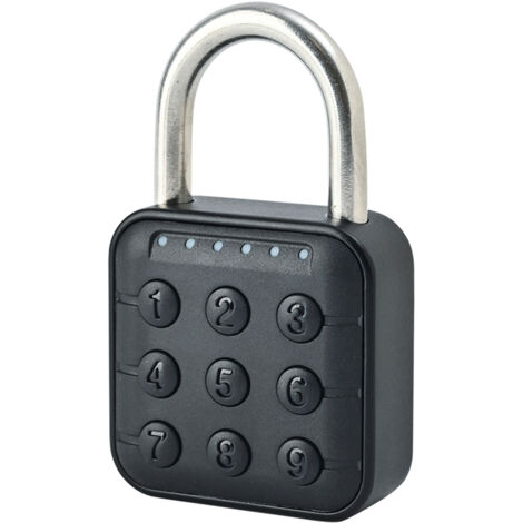 Candado inteligente de combinación Tuya APP, resistente al agua y a la corrosión con certificación IP65, de liberación rápida, ideal para deportes, bicicletas, equipaje y almacenes.