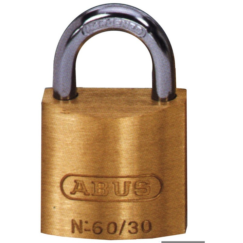 

Candado Laton Llaves Iguales 60 - ALEATORIO - 30 MM.. - Abus