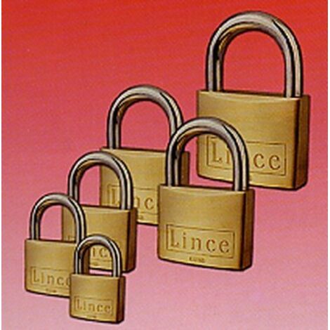 CANDADO LATON LLAV.IGUAL.LINCE LINCE A/N 300-40