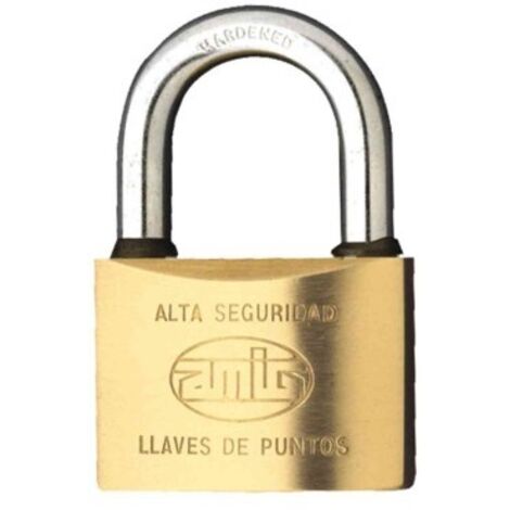 Candado Latón Mate Amig modelo 150