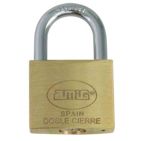 CANDADO LLAVES IGUALES 20-50 LATON MT(S) - AMIG