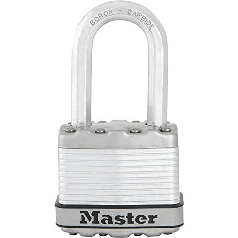 Candado Master Lock Excell acero laminado anilla octogonal 38mm