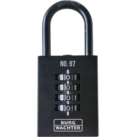 Candado numérico Cerradura Numero 97 cuerpo-B.40mm fundición con rodillo numérico.4