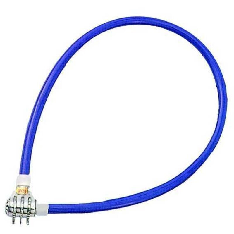 Candado para bicicletas de 65 cm, combinación, seguro 02364