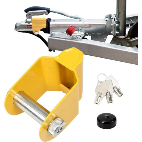 Candado para caravana, candado de enganche compatible con AK130/160, AKS 1300/2004/3004, candado de barra de tiro para caravanas y remolques.