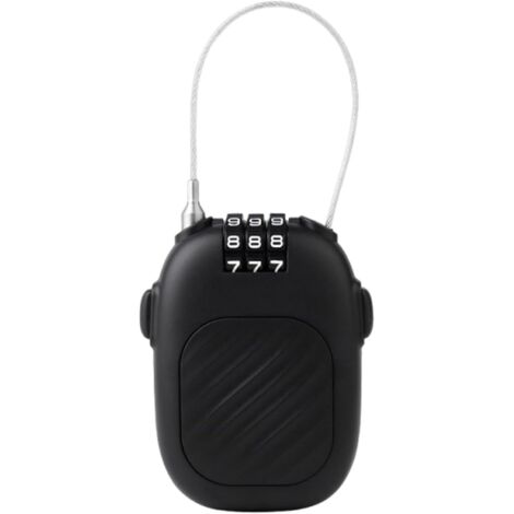 Candado para esquís, candado con cable para equipaje - Candados para esquís pequeños con contraseña  Almohadillas combinadas ajustables