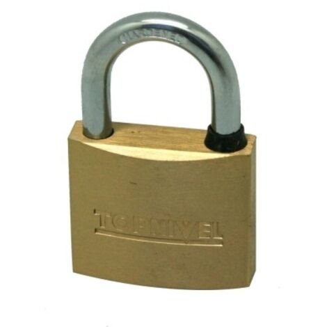Candado Seguridad  50Mm Arco Corto Laton  Nivel