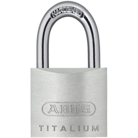 CANDADO TITALIUM ARCO LARGO BL - 30 MM