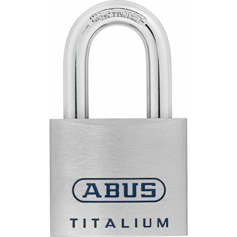 Abus 708725-96ti/50 Cadenas Titalium Arc Nano Protect Clé Et De Points 50 Mm
