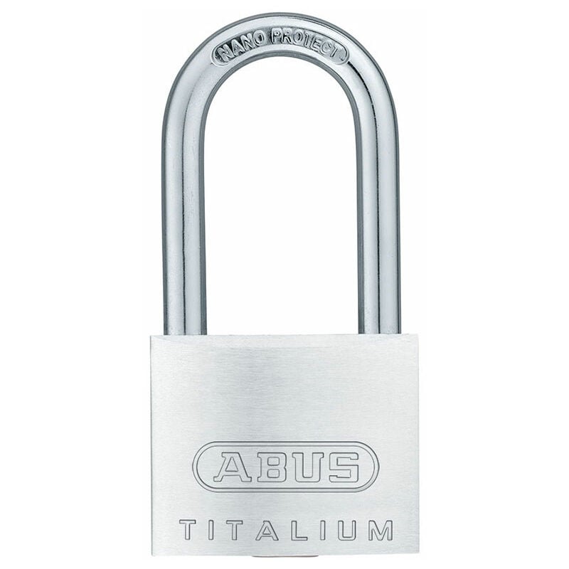 Abus - candado titalium de arco largo 40mm 64TI/40HB40