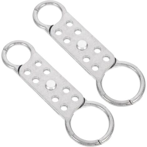candados antichispas de 8 agujeros con pestillo de aluminio, candados de doble extremo, suministros de cierre, candado de seguridad con pestillo.