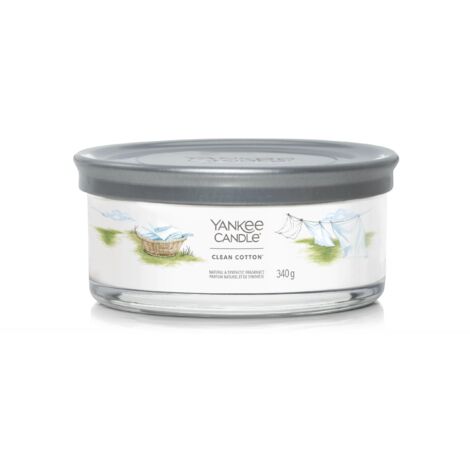 Candela a 5 stoppini Clean Cotton Yankee Candle 340g