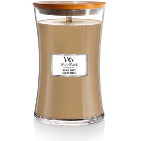 CANDELA A CLESSIDRA GRANDE GILDED SANDS - WOODWICK