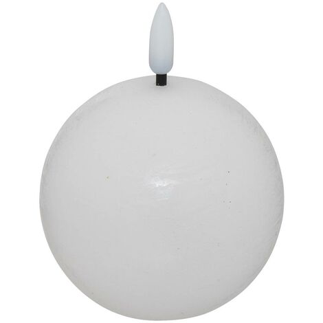 Candela a sfera molia led d.8cm bianco - Atmosphera créateur d'intérieur