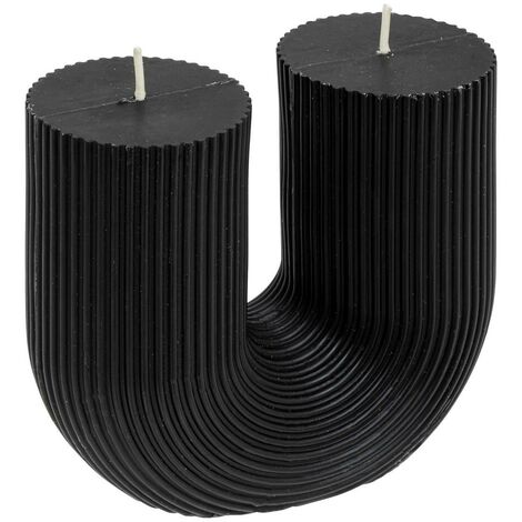 Candela a u demi 400g nero - Atmosphera créateur d'intérieur