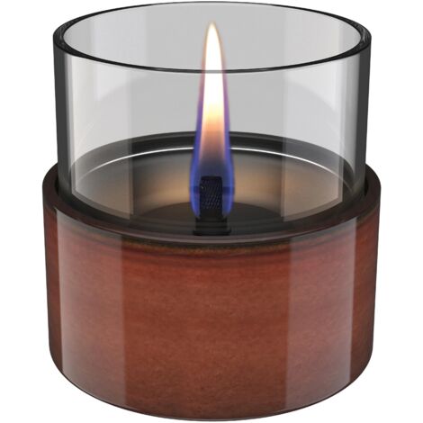 Candela Aster 10 Reactive Glaze Ambra da tavolo ricaricabile TenderFuel