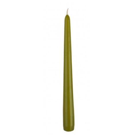 CANDELA BASIC CONICA VERDE 25CMBIZZOTTO SET 5 PEZZI - BIZZOTTO ANDREA