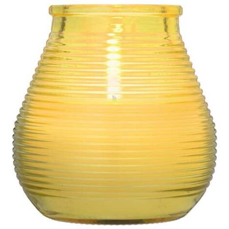Candela Citronella Bicchiere Giallo Mm 91 H 94 Bolsius