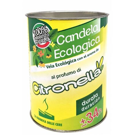 CANDELA CITRONELLA ECO 8X10 - 24 pezzi
