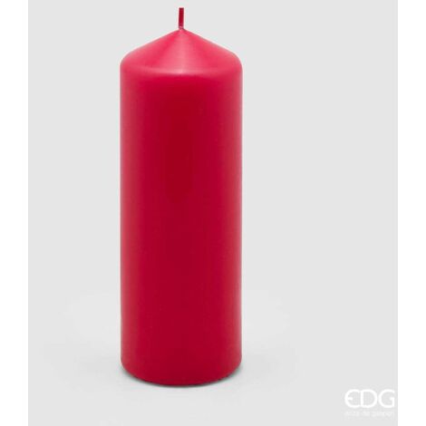 CANDELA CLASS MOCCOLO ROSSO SCURO H.20 D.6,8 EDG