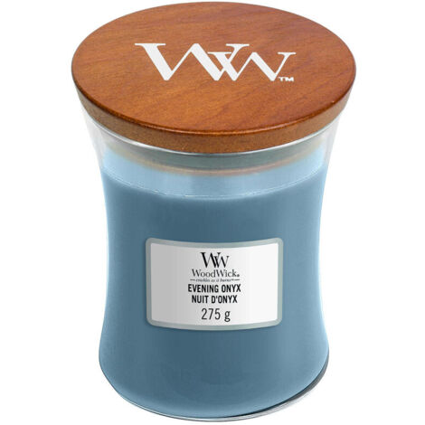 CANDELA CLESSIDRA MEDIA MEDIUM JAR EVENING ONYX WOODWICK