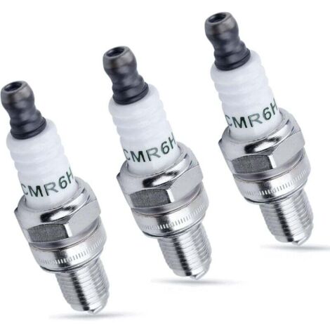 Candela CMR6H per decespugliatori Stihl FS90 FS100 FS110 FS90R FS110R NGK 3365 (sostituzione)