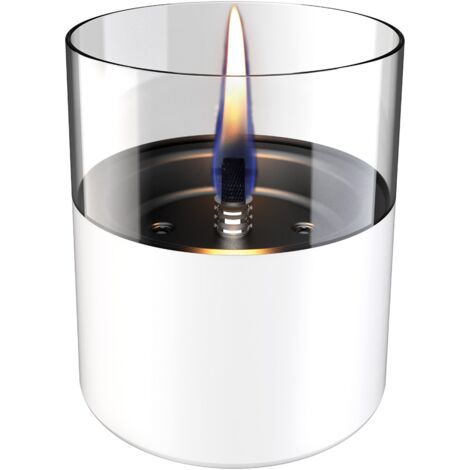 Candela da tavolo ricaricabile Lilly 10 Bianca Tenderflame