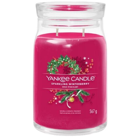 Candela Giara Grande Fragranza Sparkling Winterberry 567g